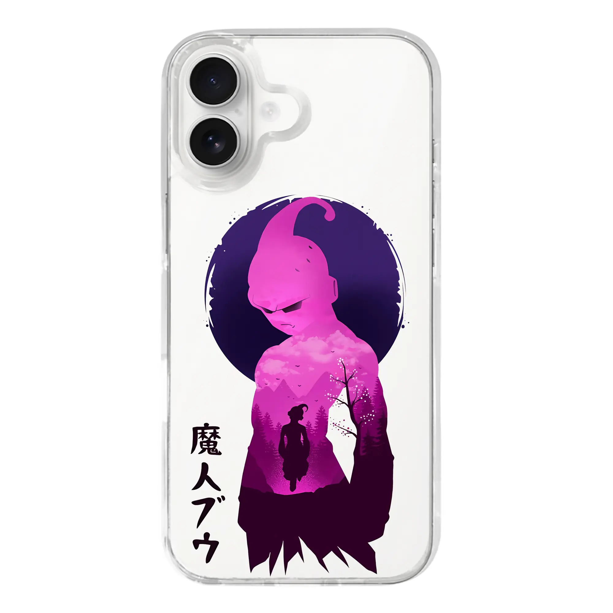 ドラゴンボール グッズ まじん ブウ - iPhone 17シリーズ 透明スマホケース – 薄型・耐衝撃・精密フィット保護カバー